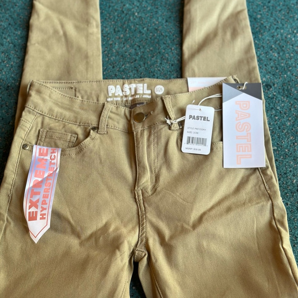 Pastels Women's Beige Skinny Jeans